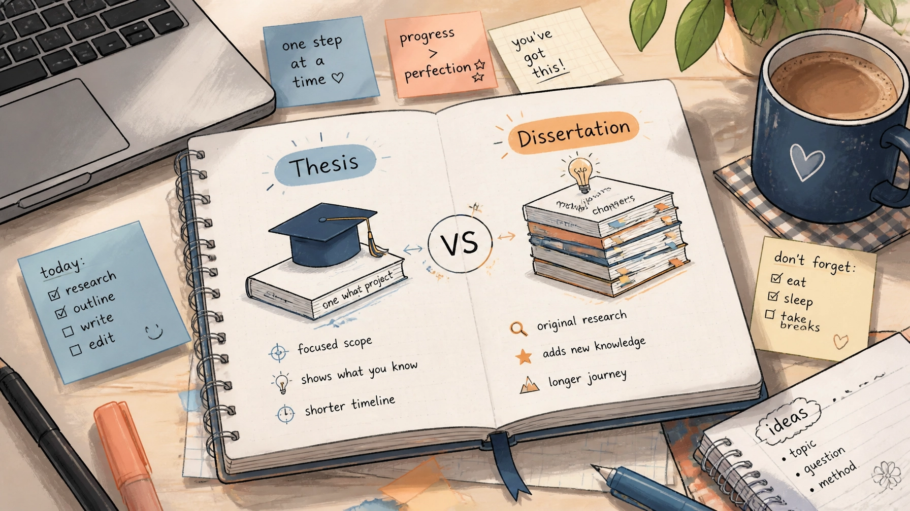 Thesis vs. Dissertation: What’s the Actual Difference? 1